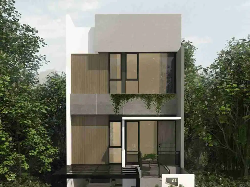Jual Rumah Baru Cluster Best Seller di Dago Kota Bandung 2 Lantai + Rooftop