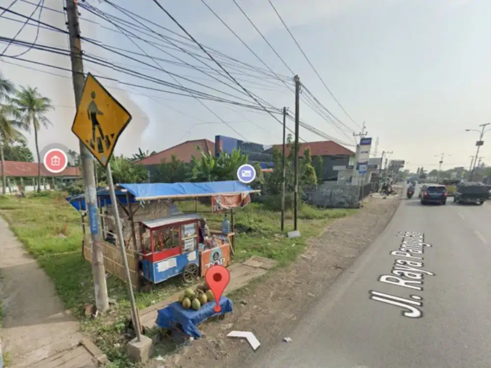 Tanah Strategis di jalan raya jatisari karawang pantura cocok untuk usaha kantor dan lainnya