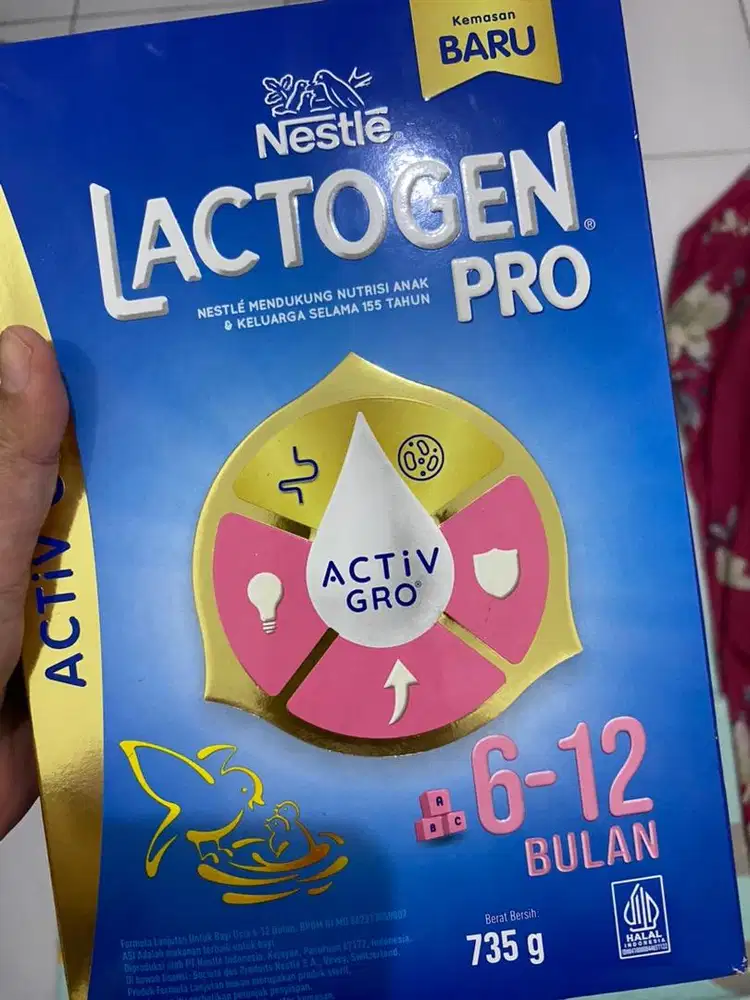 Susu lactogen 735 gram