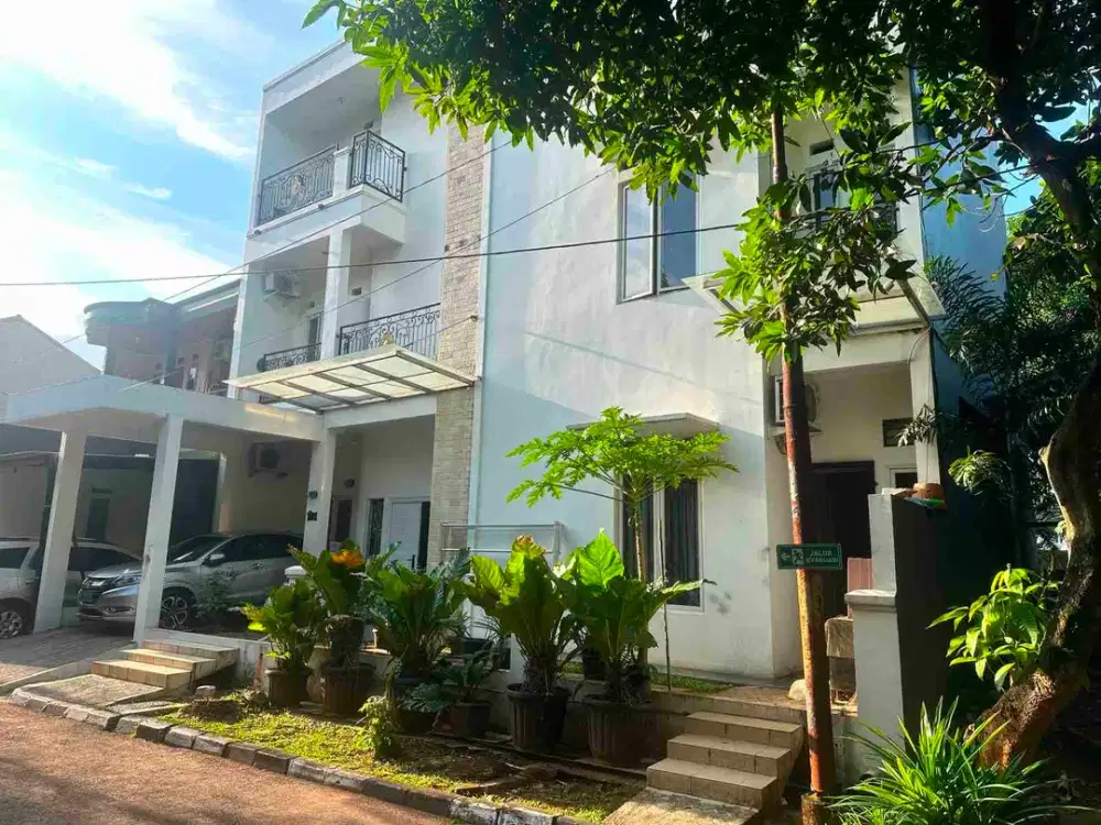dipasarkan rumah mewah di cluster Carissa Graha Raya Bintaro Tangerang