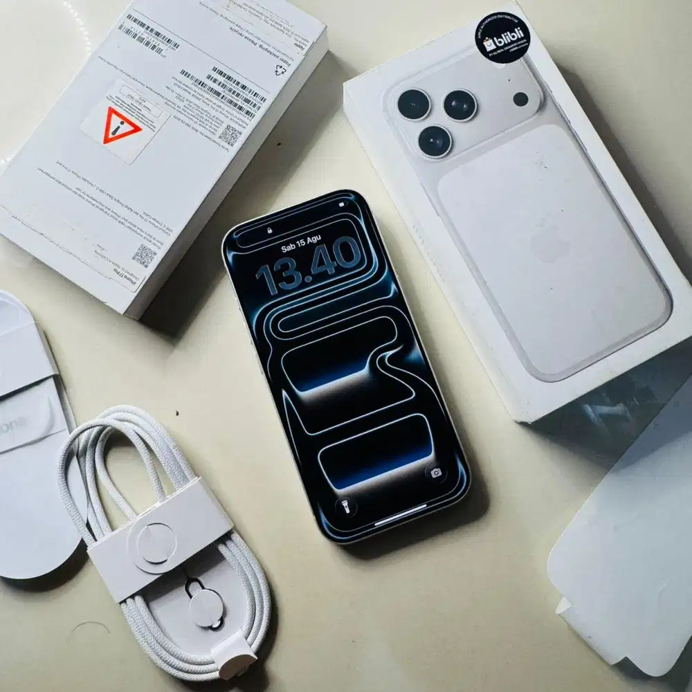 Iphone 17 pro 256 silver ibox garansi 05/2027