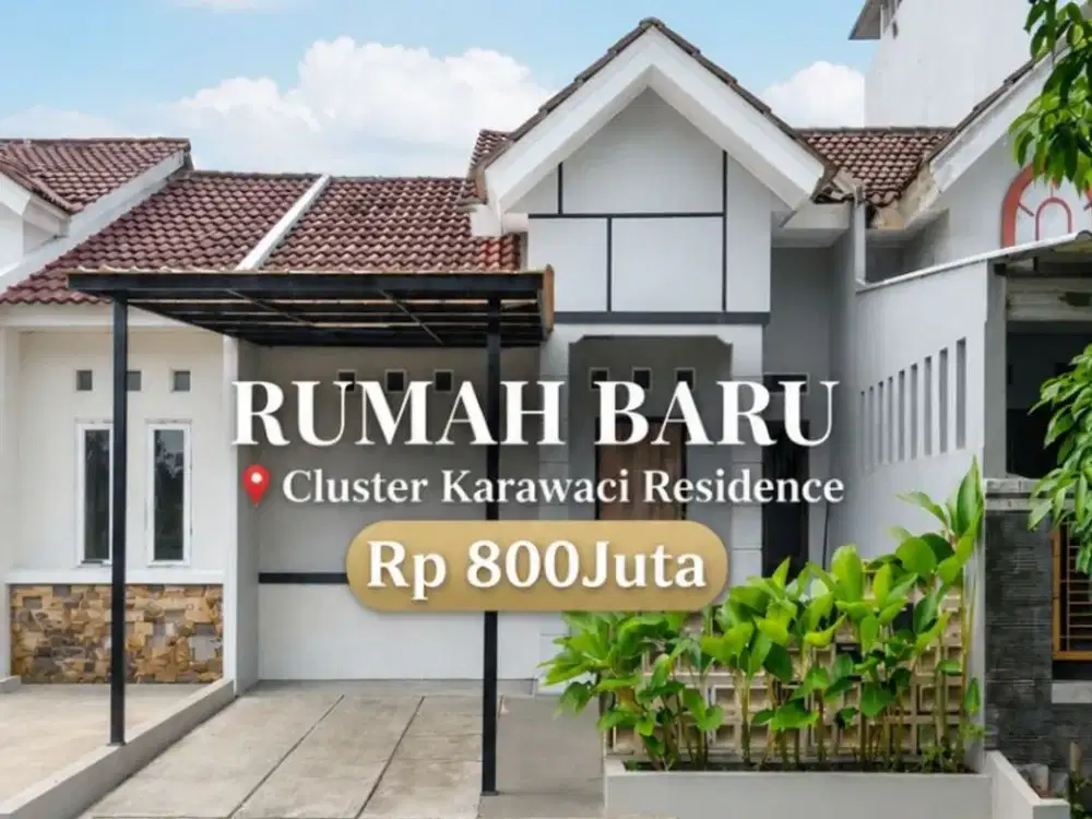 Rumah Baru INDUSTRIAL MINIMALIS HOUSE di Karawaci Residence