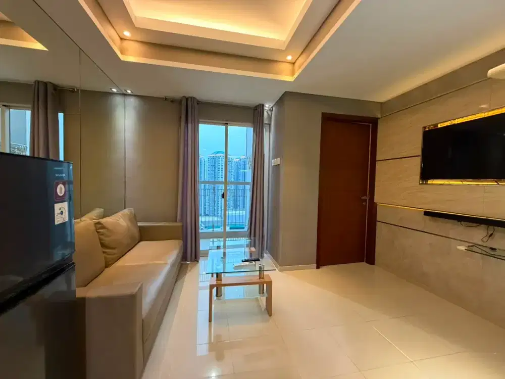 1 Bedroom furnish BAGUS SIAP HUNI Apt.Royal mediterania garden Tanjung Duren