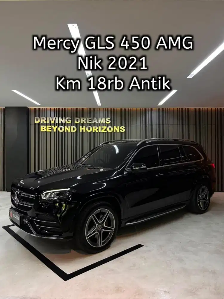 Mercedes Benz GLS 450 GLS450 AMG 2022 Hitam Mercy B2718RFO Nik 2021