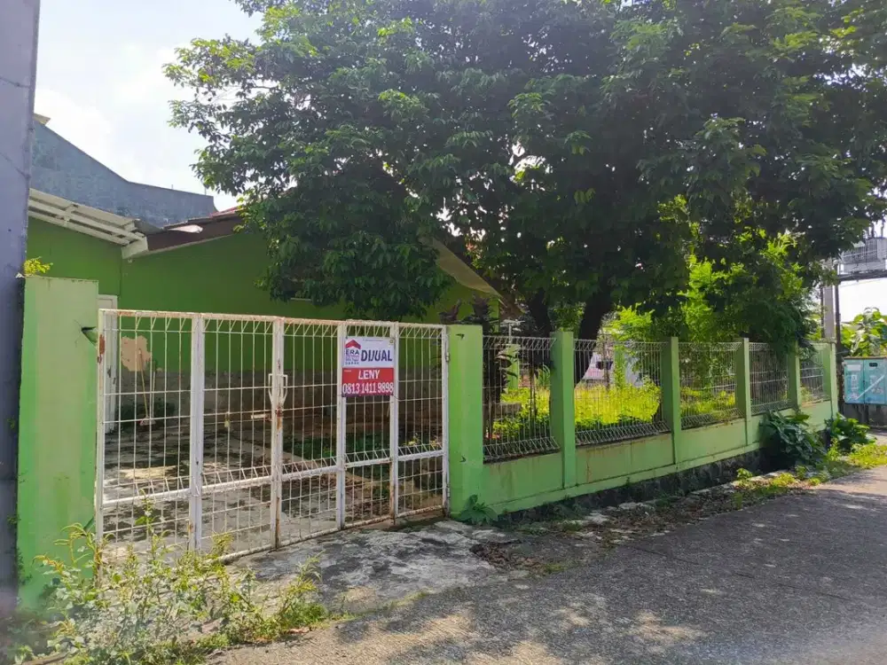 Dijual cepat Turun harga Rumah Hoek Hitung Tanah di Deppen RRI Cimanggis Depok