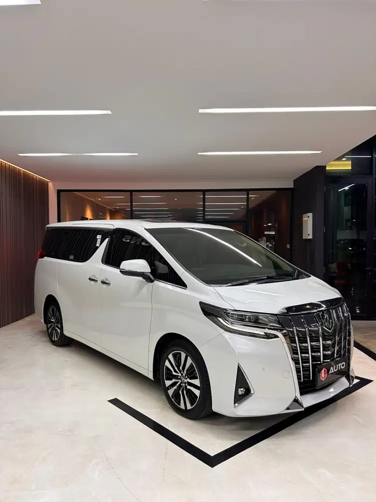 Toyota Alphard 2.5 G TSS ATPM 2023 Putih Km27rb model 2022 B209MIT