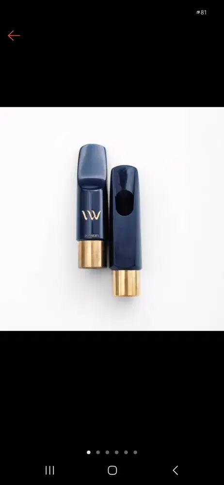 LambeyWorks Mouthpiece Alto Hybrid Fusion Mark 2