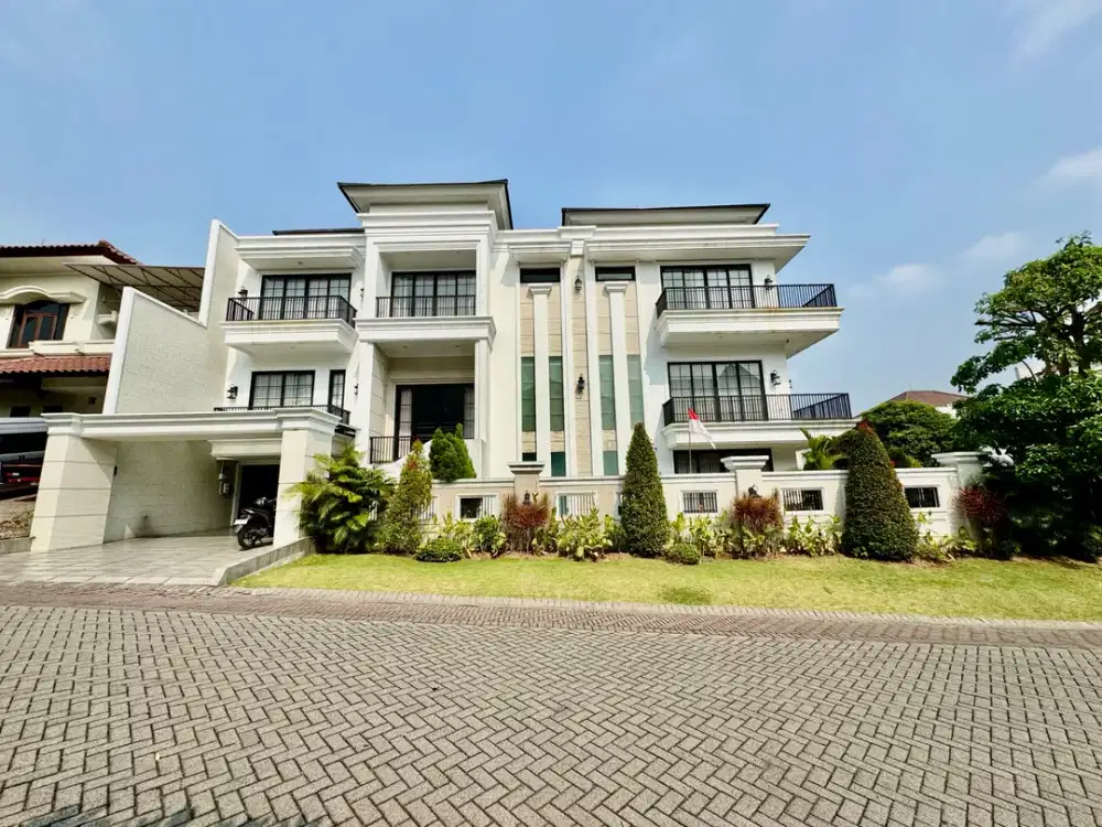 DIJUAL RUMAH AMERICAN CLASSIC MODERN 3LT 4KT CITRALAND SEMI FURNISH