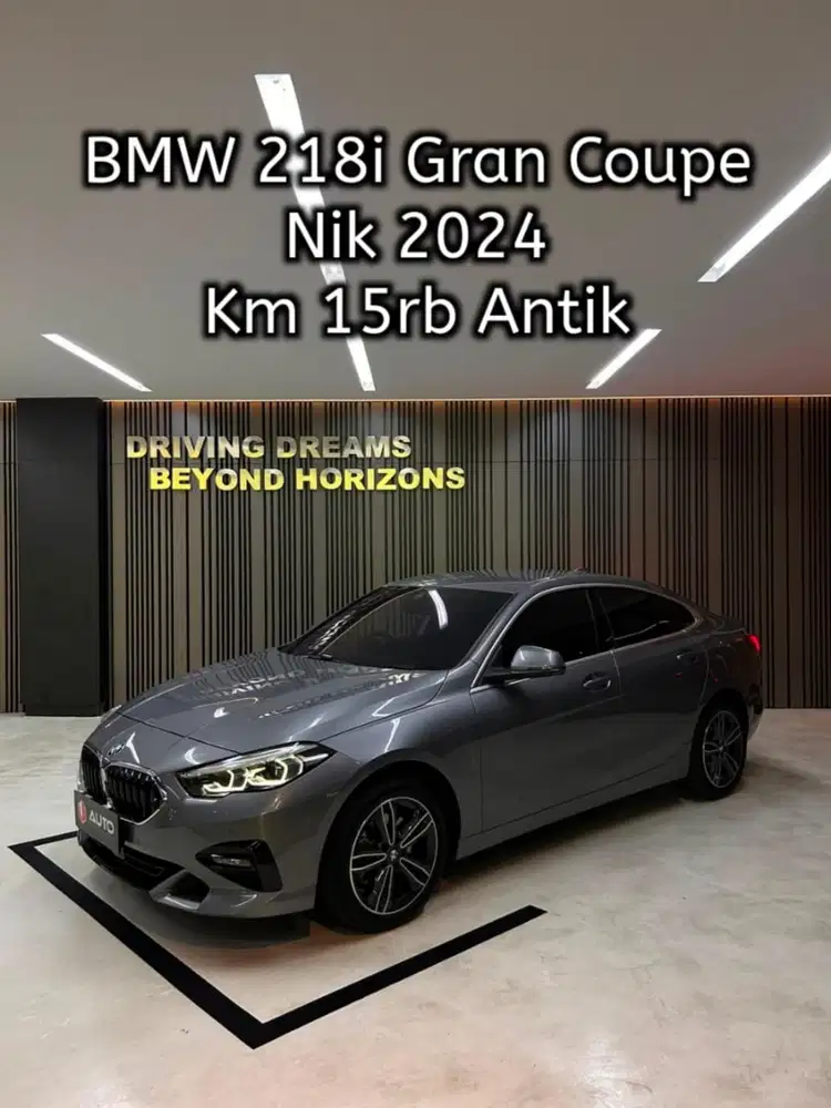 BMW 218i GRAN COUPE 2025 Abu2 Metalik Km15rb B2808BI Nik 2024