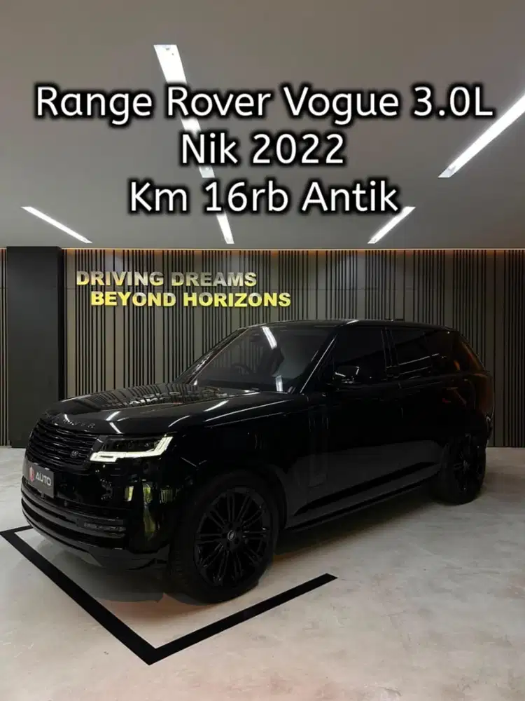 Range Rover 3.0L 400PS First Edition 2024 Hitam Km16rb B10BP Nik 2022