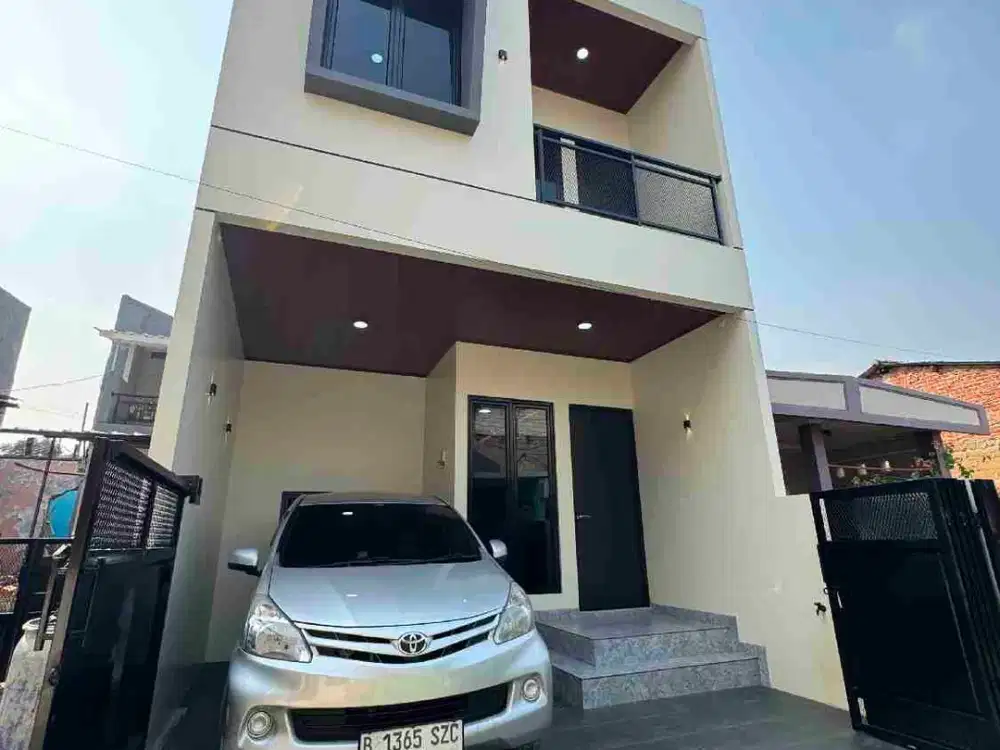 Dijual Rumah Baru 2 Lantai lokasi dekat Graha Raya Bintaro Tangerang