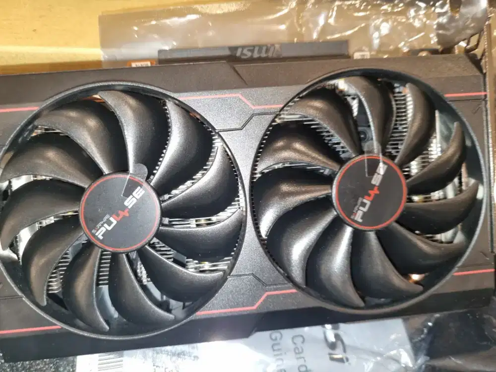 Vga gpu rx 6500 xt saphire oc radeon 4gb gddr6 normal like new pc komp