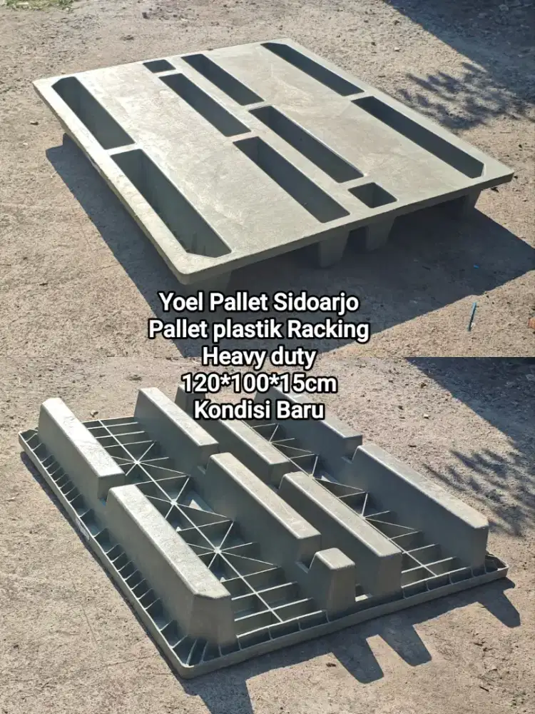 Pallet plastik racking baru murah