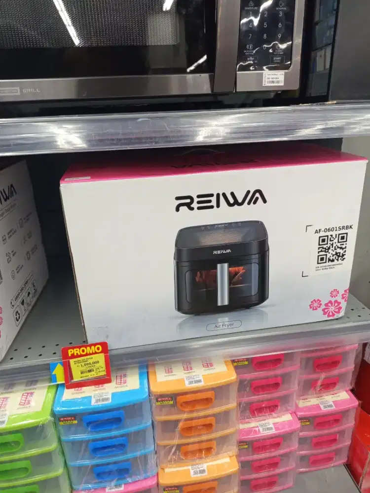 Air frayer reiwa stok ready diskon 50%