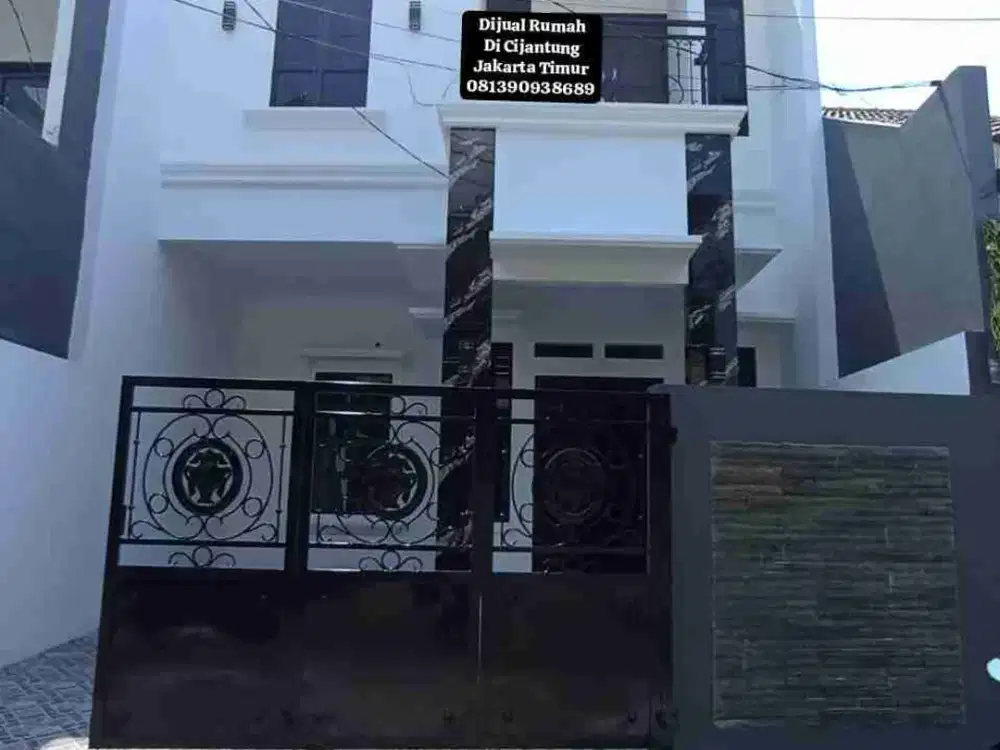 Rumah 2 Lantai Baru di Cijantung Jakarta Timur