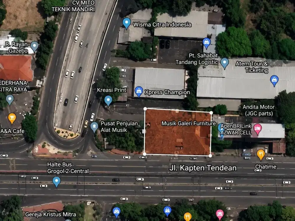 Dijual tanah di tendean mampang jakarta selatan