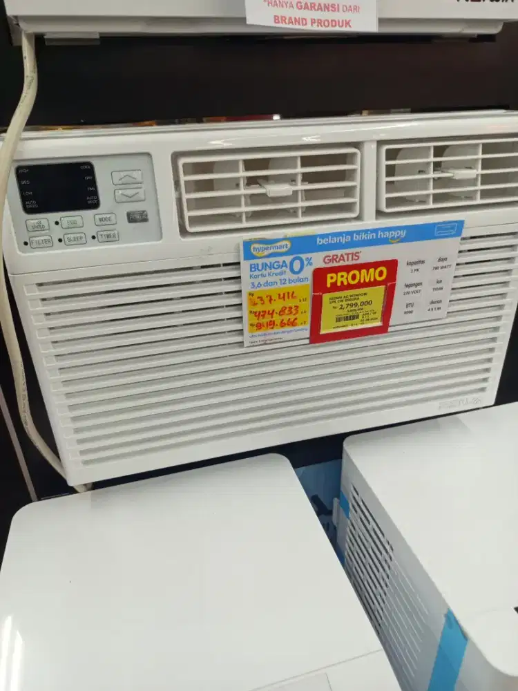 Ac window reiwa ½pk stok ready
