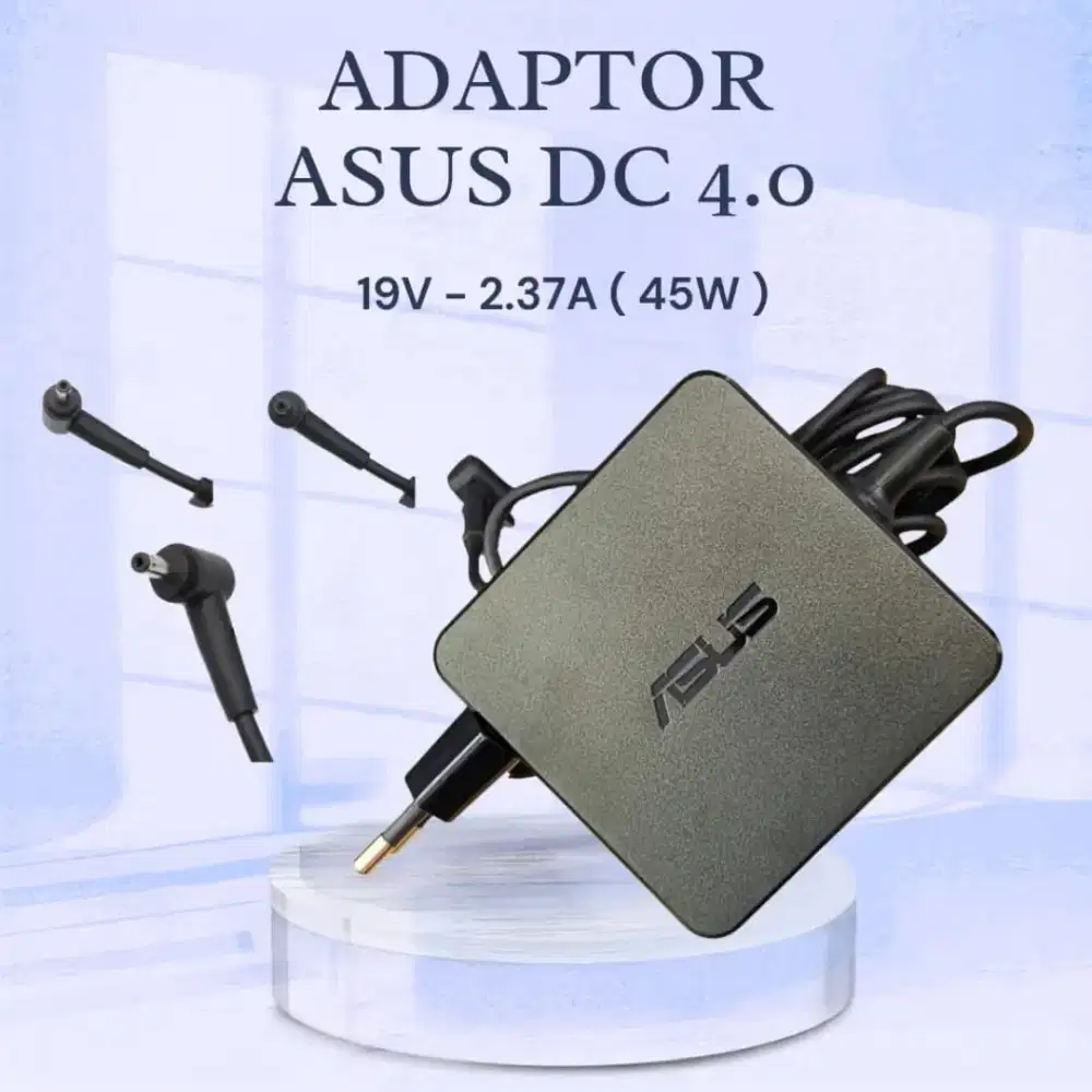 Adaptor Asus 19V-2.37A ( 45w ) , pin kecil 4.0mm