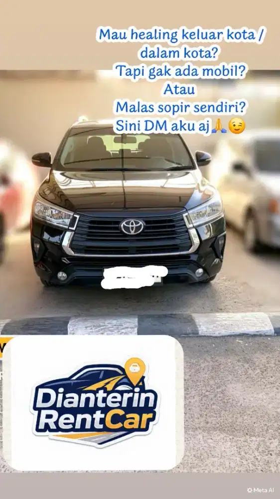 Mobil Innova antar jemput