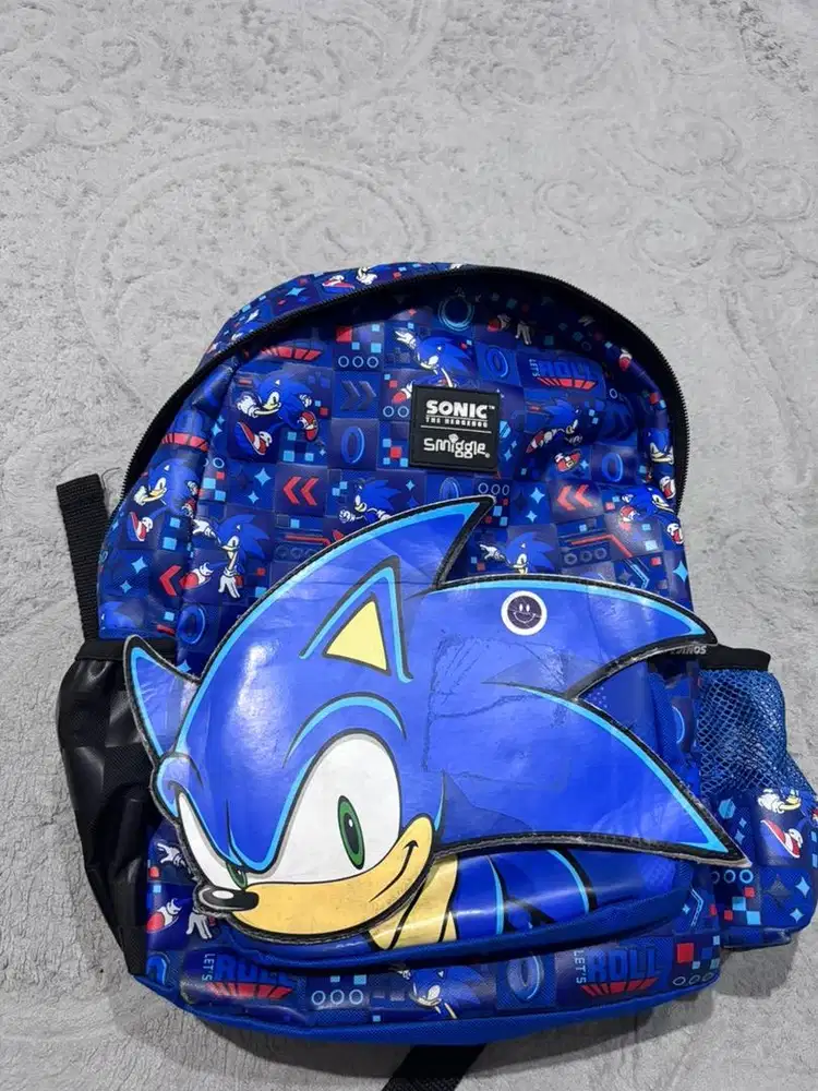 Tas ransel smiggle edisi sonic