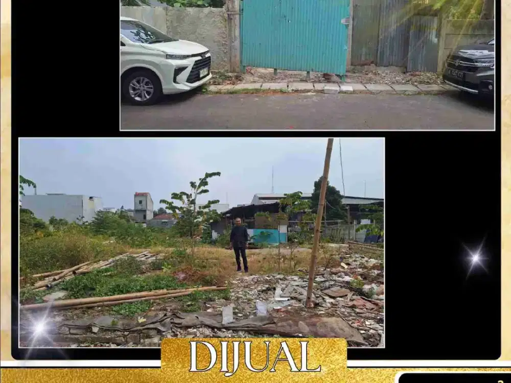 DIJUAL KAVLING MURAH 2.499 M ². 5 menit kejalan tol Joglo. JOGLO KEMBANGAN JAKARTA BARAT