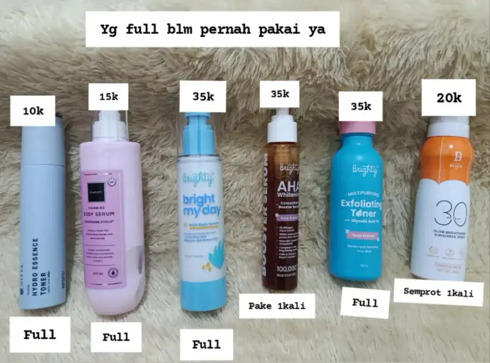 Skincare dan make up