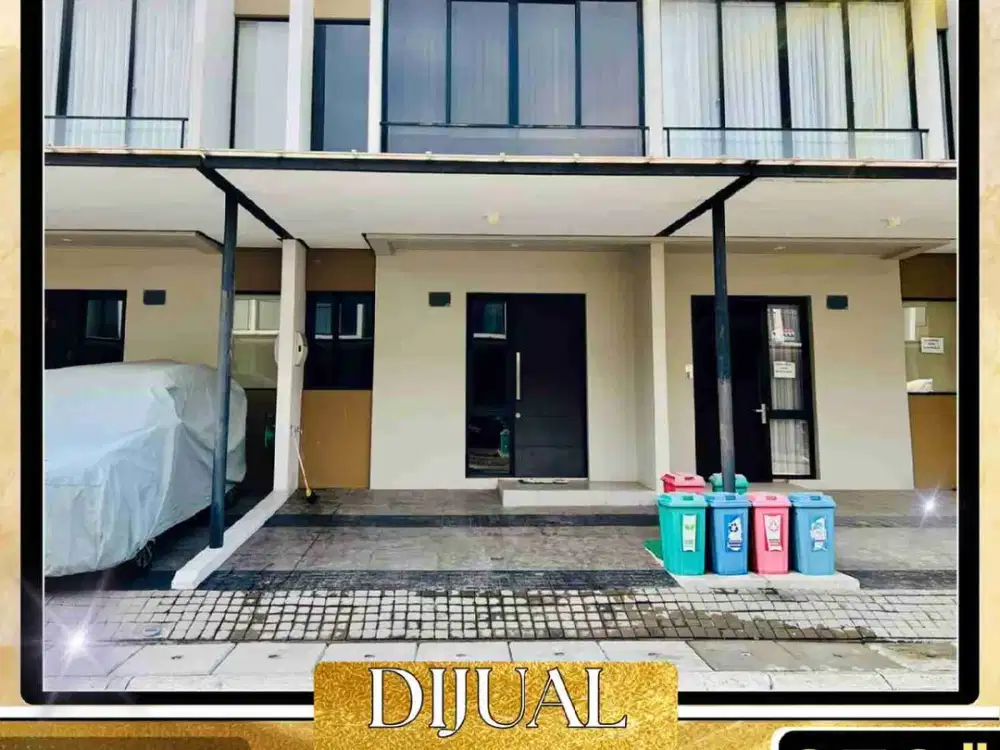DIJUAL RUMAH MILLENIAL 2 LANTAI LUAS TANAH 45 M² DI CKUSTER CAKIFORNIA PIK 2 TELUKNAGA TANGERANG