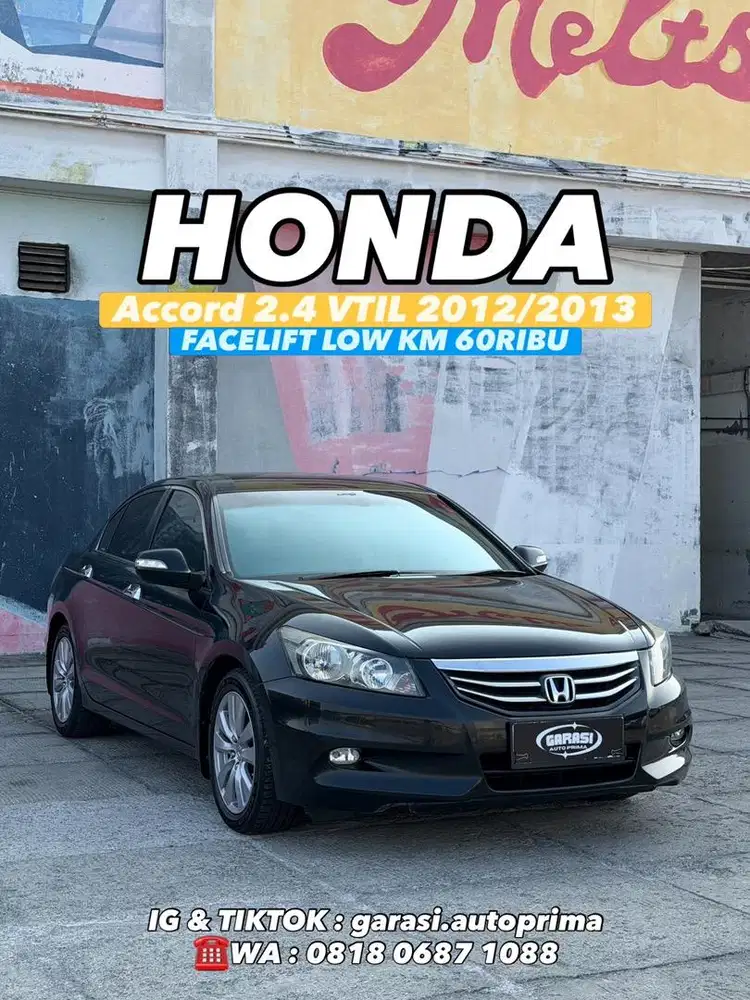 Honda accord VTIL 2012 facelift low KM