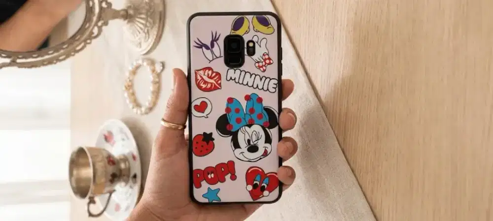 Softcase Samsung A8 Lucu gambar kartun limited edition