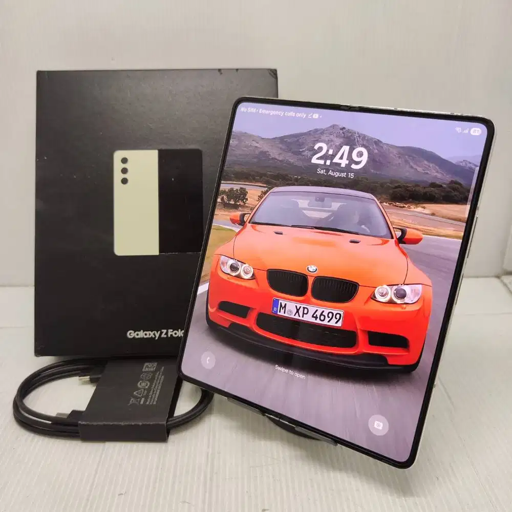 LIKE NEW! SAMSUNG GALAXY Z FOLD 5 5G 12/512 CREAM EX SEIN NO MINUS FUL