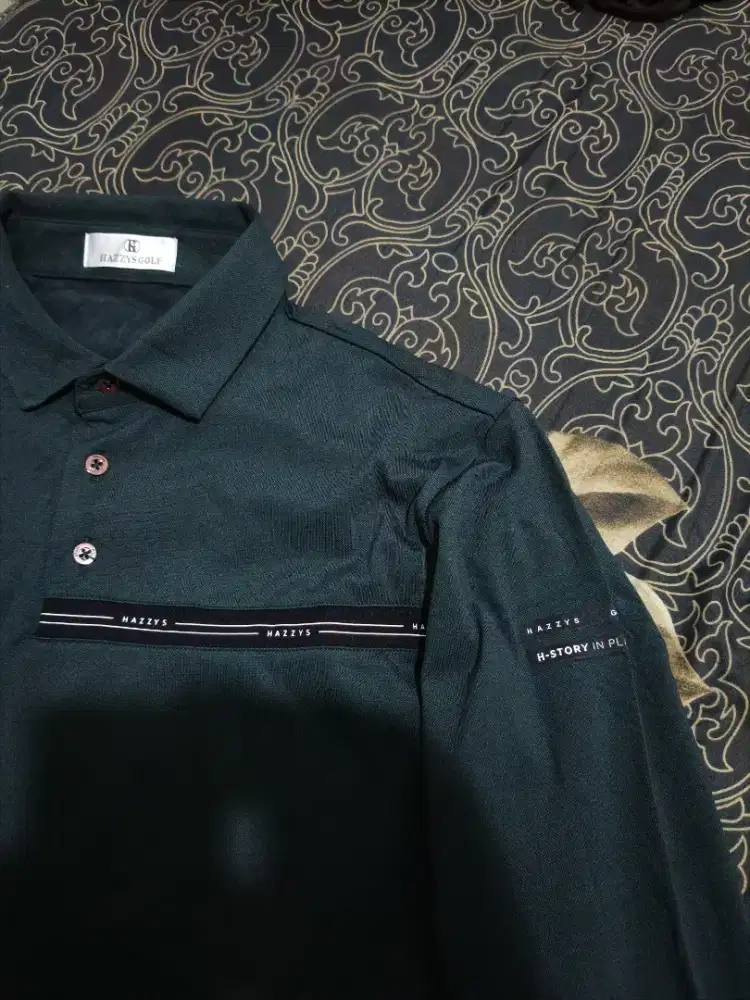 POLO SHIRT HAZZYS GOLF ORIGINAL SIZE S FIT M KODE