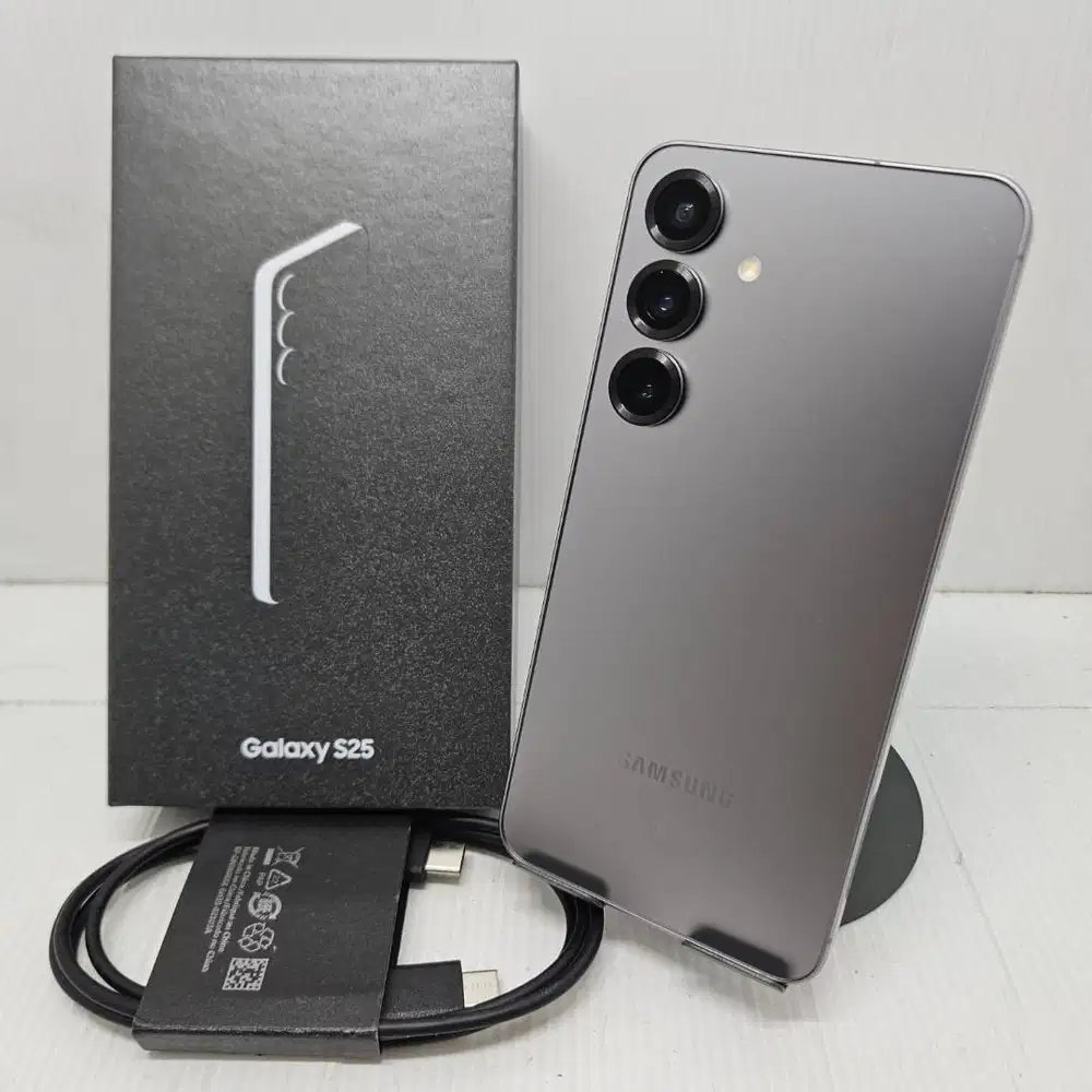 LIKE NEW 99% SAMSUNG GALAXY S25 5G SILVER SHADOW 12/256 NO MINUS GRESS