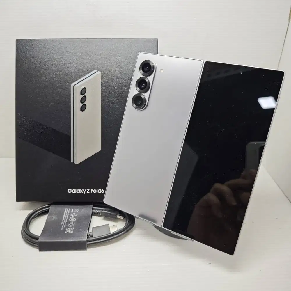 GRESS LIKE NEW  99% SAMSUNG GALAXY Z FOLD 6 5G 12/256 SILVER SHADOW SE