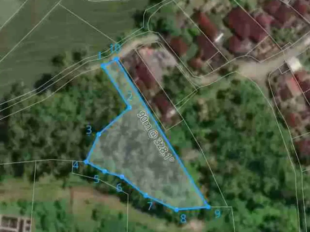 Tanah Akomodasi Wisata 1.780m² Dekat Pantai Yeh Gangga