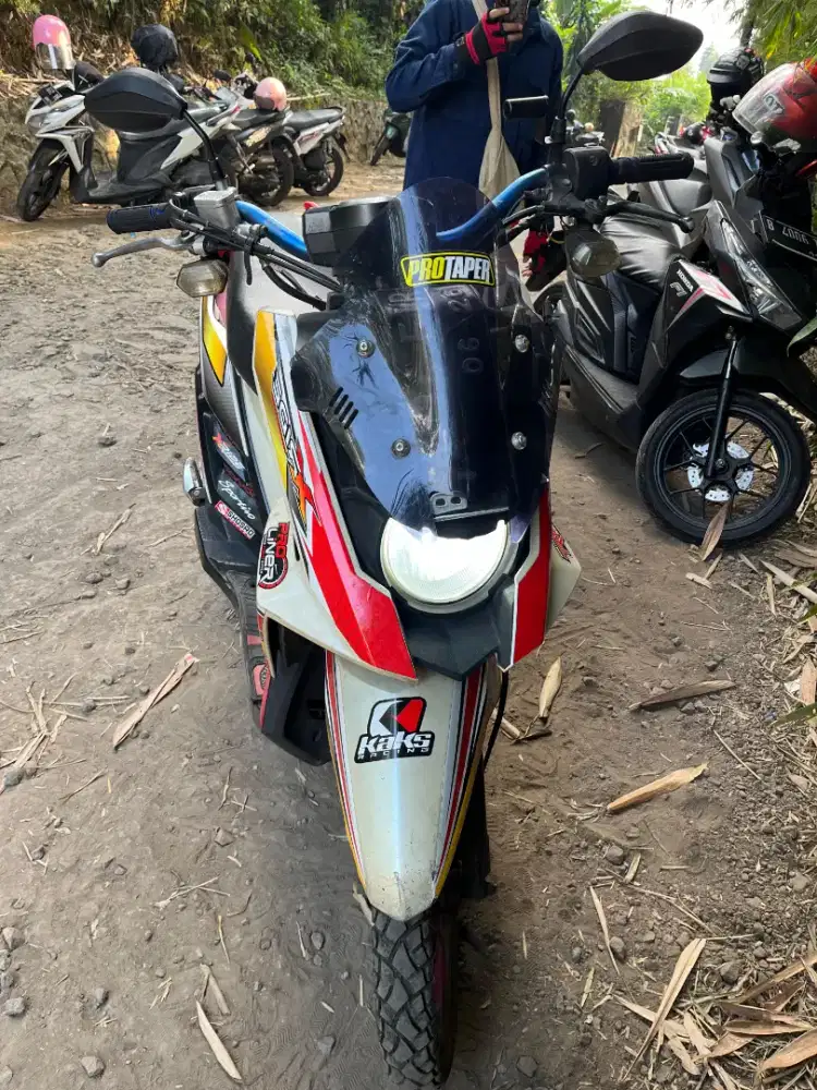 Yamaha Xride Tahun 2016 surat lengkap plat b depok