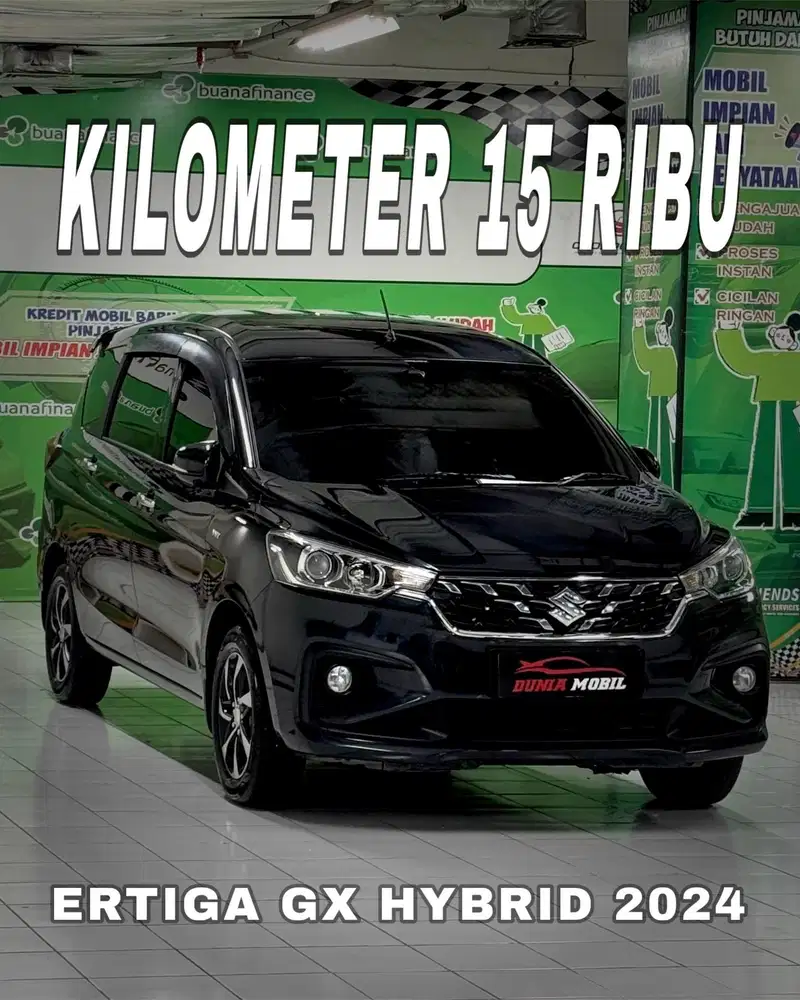 ERTIGA GX HYBRID 2024 KILOMETER 15 RIBU TANGAN PERTAMA