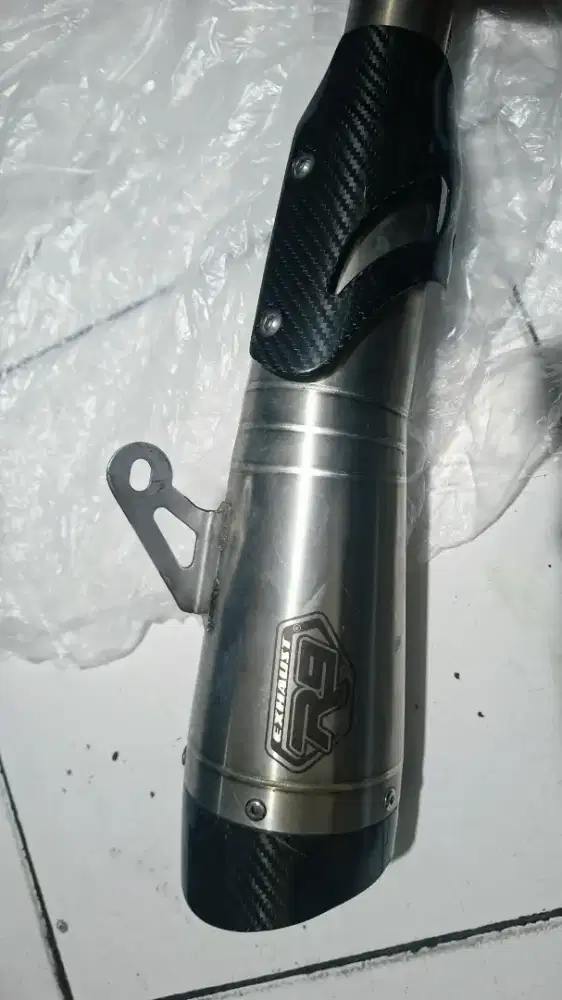 Knalpot R9 H2 SS fullsystem