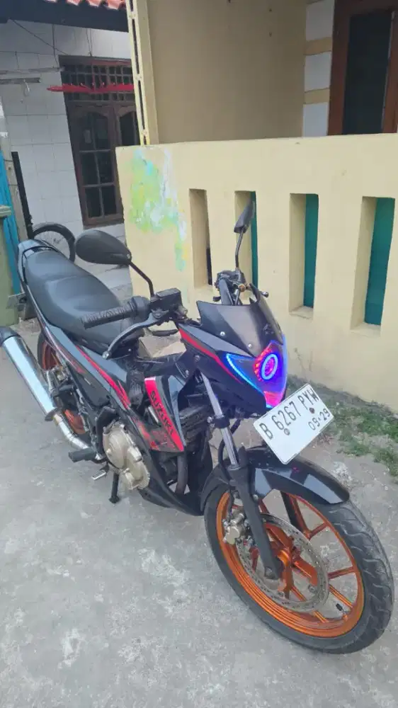 Satria FU 2014 Black Plat Jakarta Timur