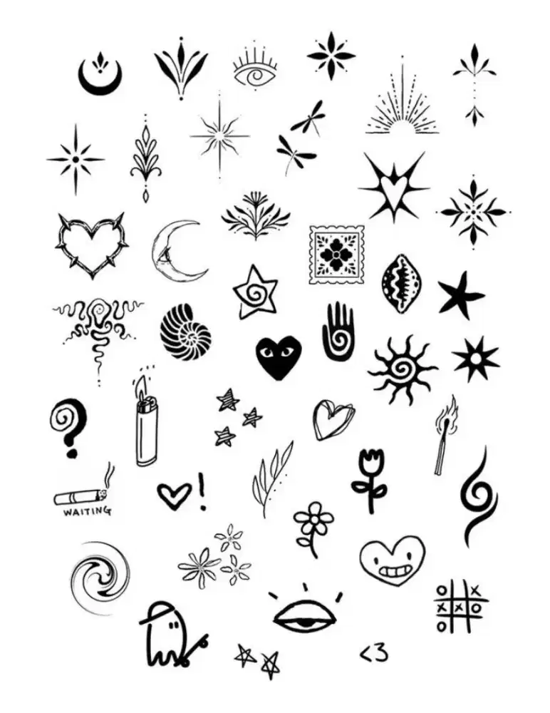 Custom Stiker Tato Temporer
