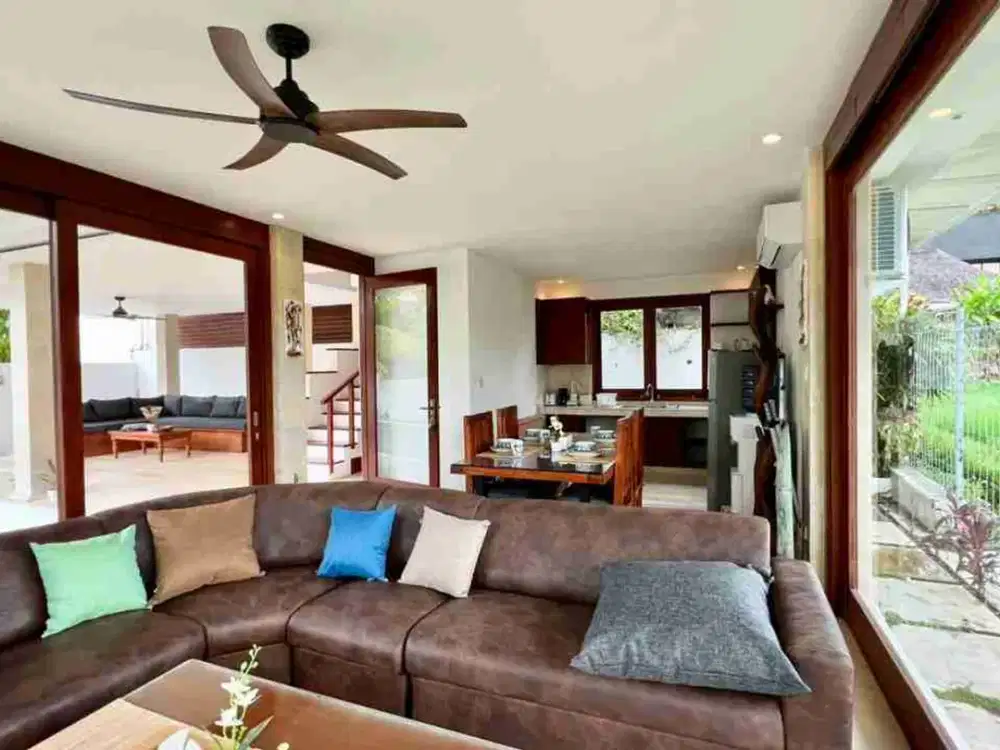 Luxury Villa View Sawah 480m² Dekat Ubud Center - Thumbnail 4