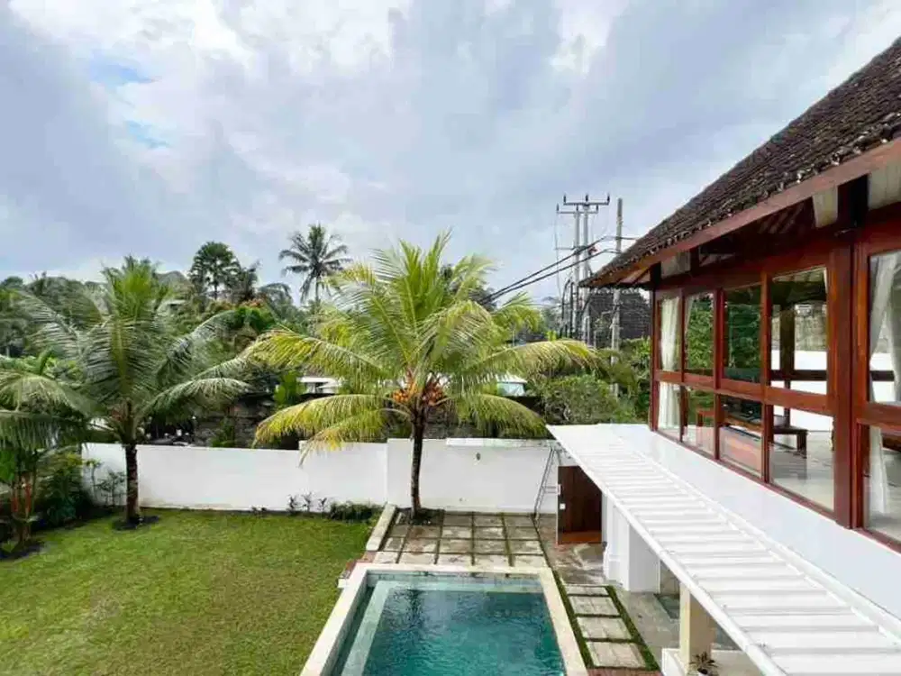 Luxury Villa View Sawah 480m² Dekat Ubud Center - Thumbnail 7