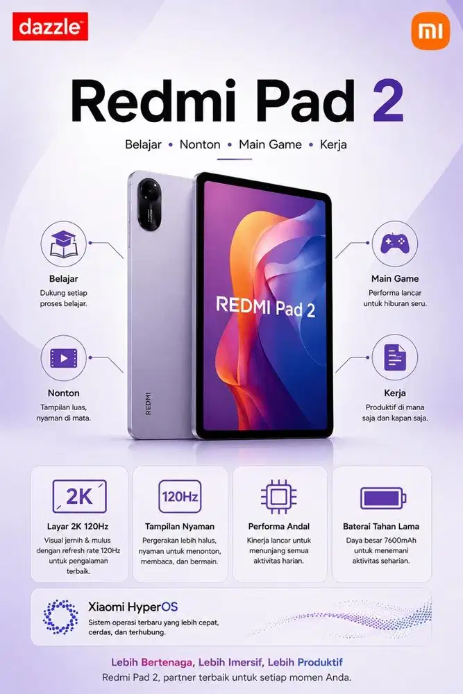promo redmi pad 2 4/128