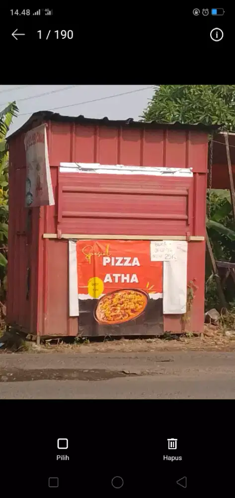 Both container bekas