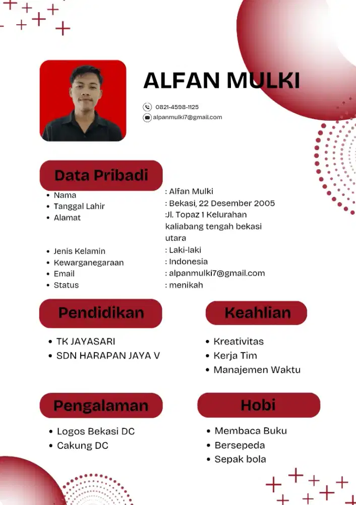 Nyari kerja yg bisa nerima tidak mempunyai kendaran&handpone