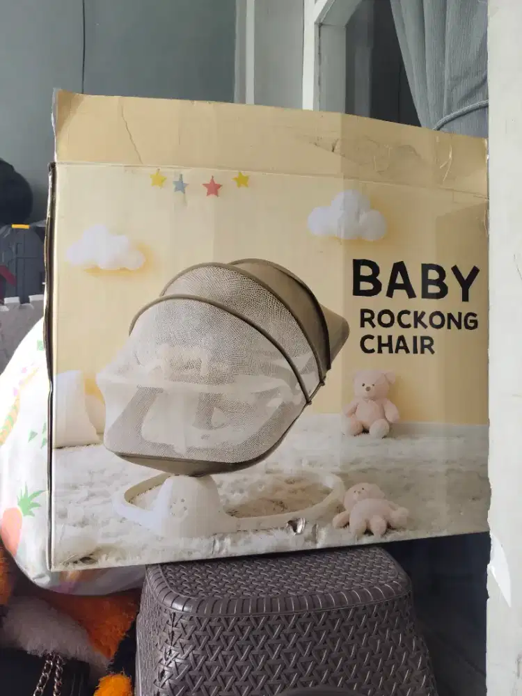 Beby rockong chair, ayunan bayi elektrik