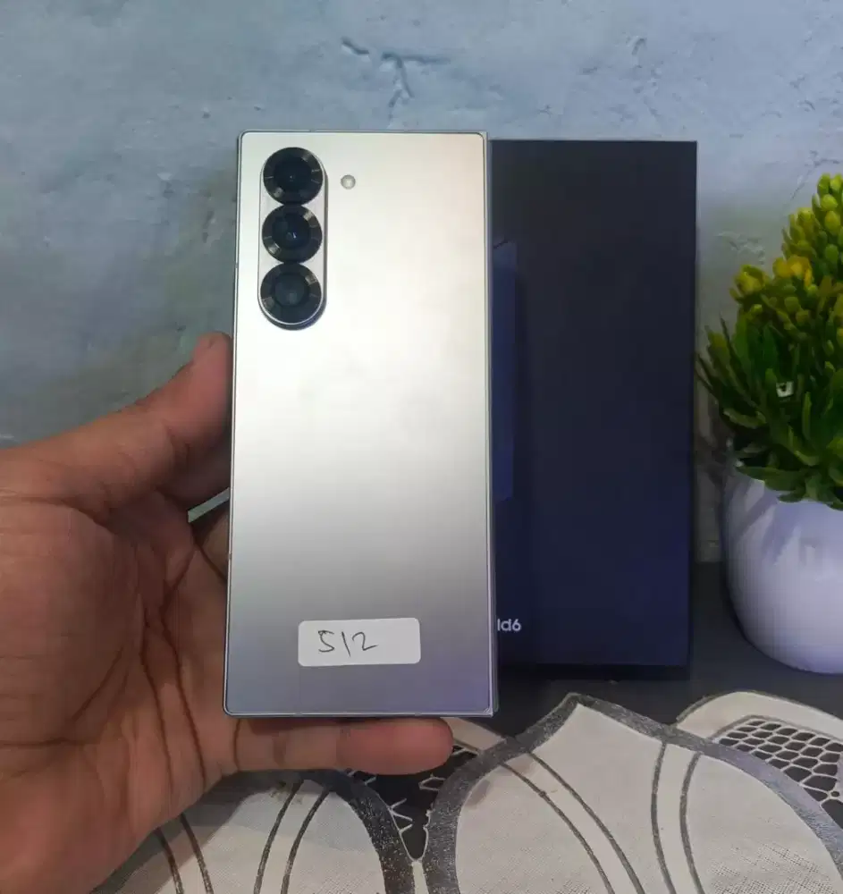 SAMSUNG Z FOLD 6 5G RAM 12/512GB ORIGINAL SEIN MULUS NORMAL FULL