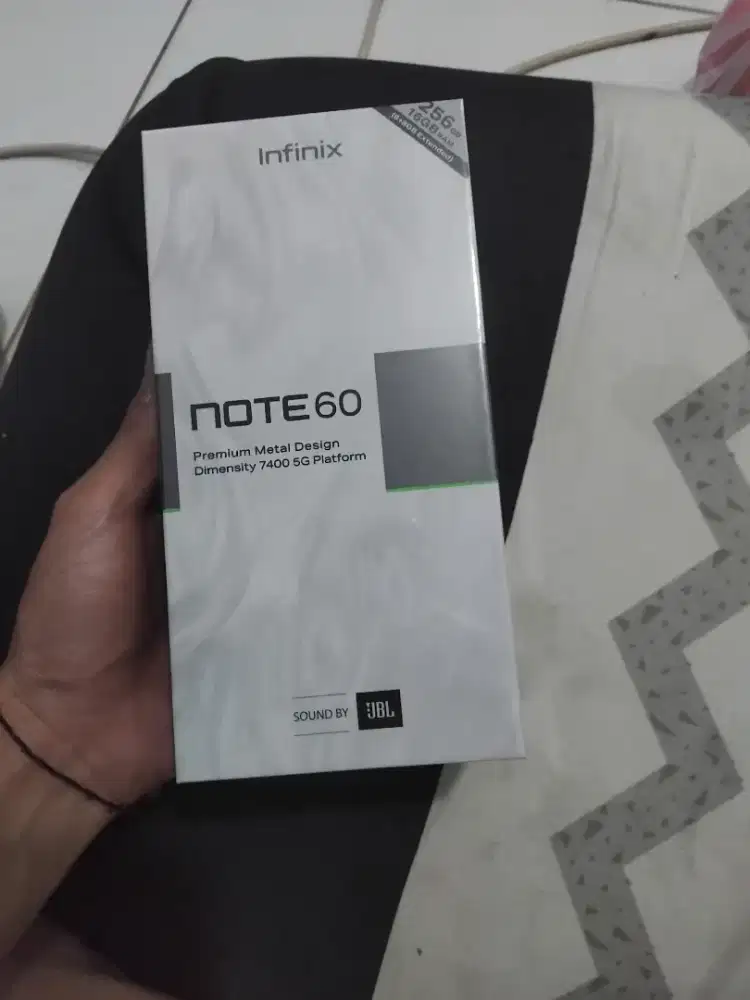 INFINIX NOTE 60 NEW MASIH SEGEL
