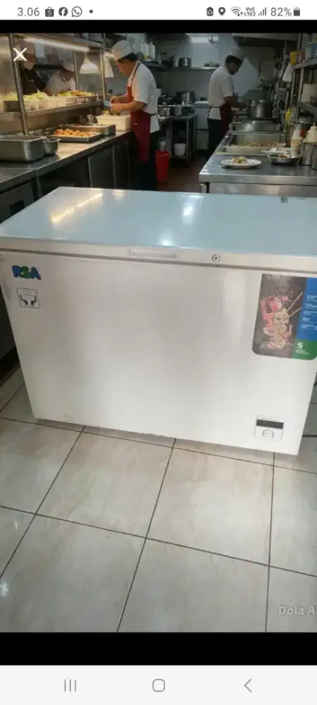 freezer box 400L RSA