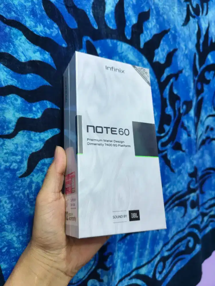 INFINIX NOTE 60 RAM 16GB/256( 8+8) NEW SEGEL