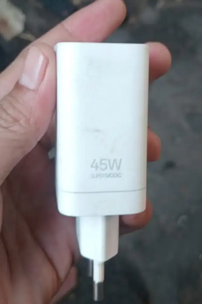 Kepala charger Oppo 45wat original super vooc pengisian dya ultra cpt